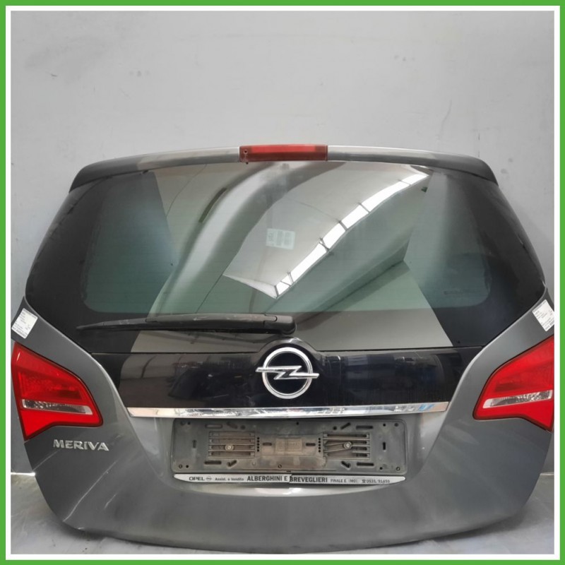 Portellone Bagagliaio Cofano Baule Posteriore OPEL MERIVA S10 2010 2016 GRIGIO SCURO H05 Monovolume Originale Usato
