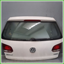 Portellone Bagagliaio Cofano Baule Posteriore VOLKSWAGEN GOLF 5K/AJ 2008 2012 BIANCO B4 B9A Berlina Originale Usato