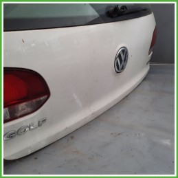 Portellone Bagagliaio Cofano Baule Posteriore VOLKSWAGEN GOLF 5K/AJ 2008 2012 BIANCO B4 B9A Berlina Originale Usato