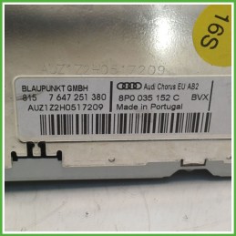 Autoradio AUDI A3 8P 2.0 TDI 8P0035152C 2003 2010 BLAUPUNKT 7647251380