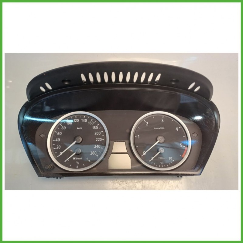 Quadro strumenti contachilometri tachimetro VDO 110.080.213/228 BMW Serie 5 E60/E61 62116945633