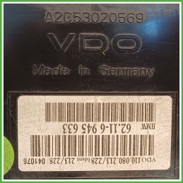 Quadro strumenti contachilometri tachimetro VDO 110.080.213/228 BMW Serie 5 E60/E61 62116945633