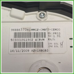 Quadro strumenti contachilometri tachimetro MAGNETI MARELLI 503001911902 PEUGEOT 206 Plus 1.4 6103HJ