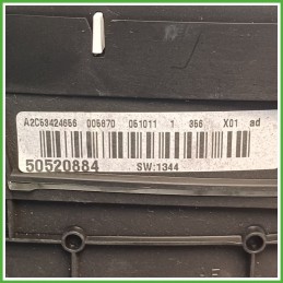Quadro strumenti contachilometri tachimetro CONTINENTAL A2C53424656 ALFA ROMEO MiTo QZ 1.3 JTDm 50508528