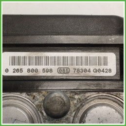 Centralina ABS Modulo Pompa BOSCH 0265800598 71746428 FIAT GRANDE PUNTO 2Y Originale Usato