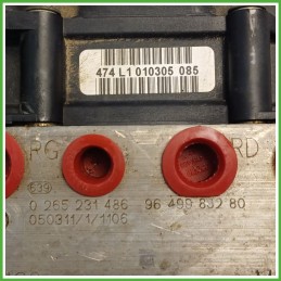 Centralina ABS Modulo Pompa BOSCH 0265800395 4541J1 PEUGEOT 307 Originale Usato