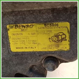 Compressore Clima AC Aria Condizionata DENSO SCSB06 FIAT PANDA 2Q 71797201
