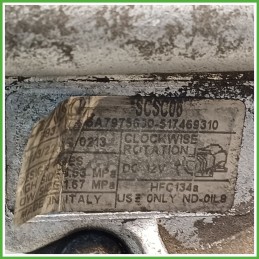 Compressore Clima AC Aria Condizionata DENSO SCSC06 FIAT IDEA 4D/2S 52060460
