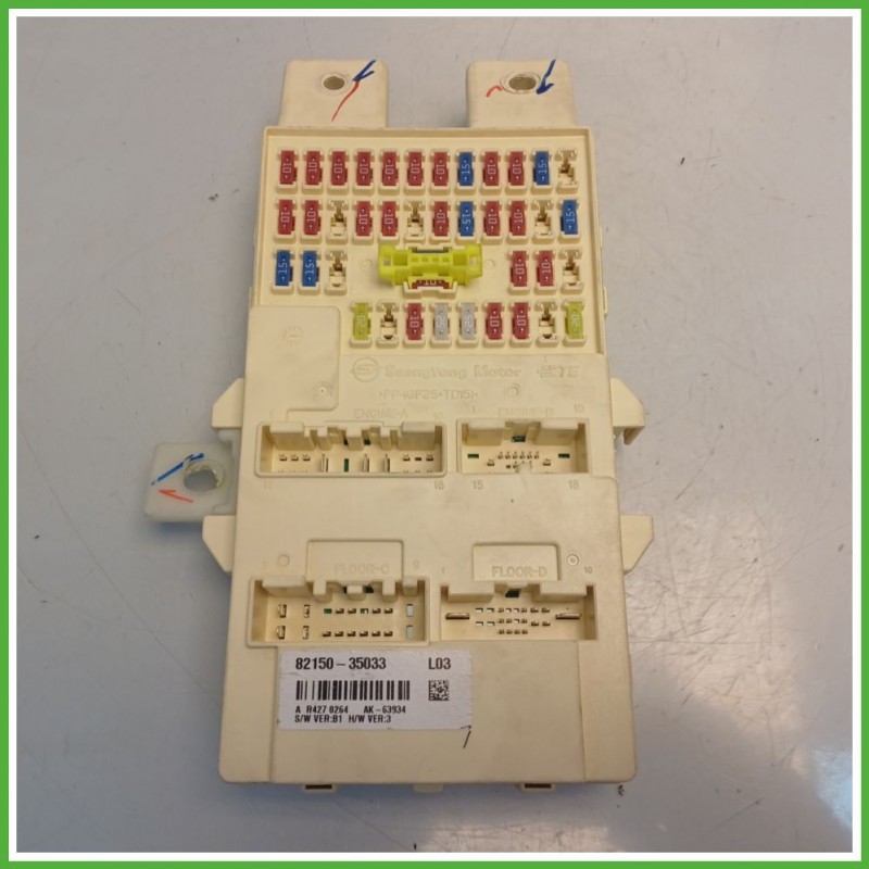 Body Computer Centralina Modulo BCM BSI SSANGYONG XLV 1.6 8215035033 2016 2021