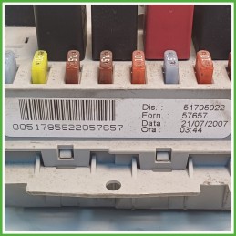 Body Computer Centralina Modulo BCM BSI FIAT IDEA 4D 51795922 2008 2012