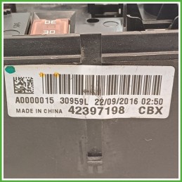 Body Computer Centralina Modulo BCM BSI OPEL MOKKA X 1.6 42397198 2016