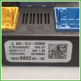 Body Computer Centralina Modulo BCM BSI DELPHI 28709099 OPEL CORSA P2JO 9832880280-00 2019