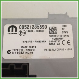 Body Computer Centralina Modulo BCM BSI FIAT PANDA 4Q 0.9 521285890 2016