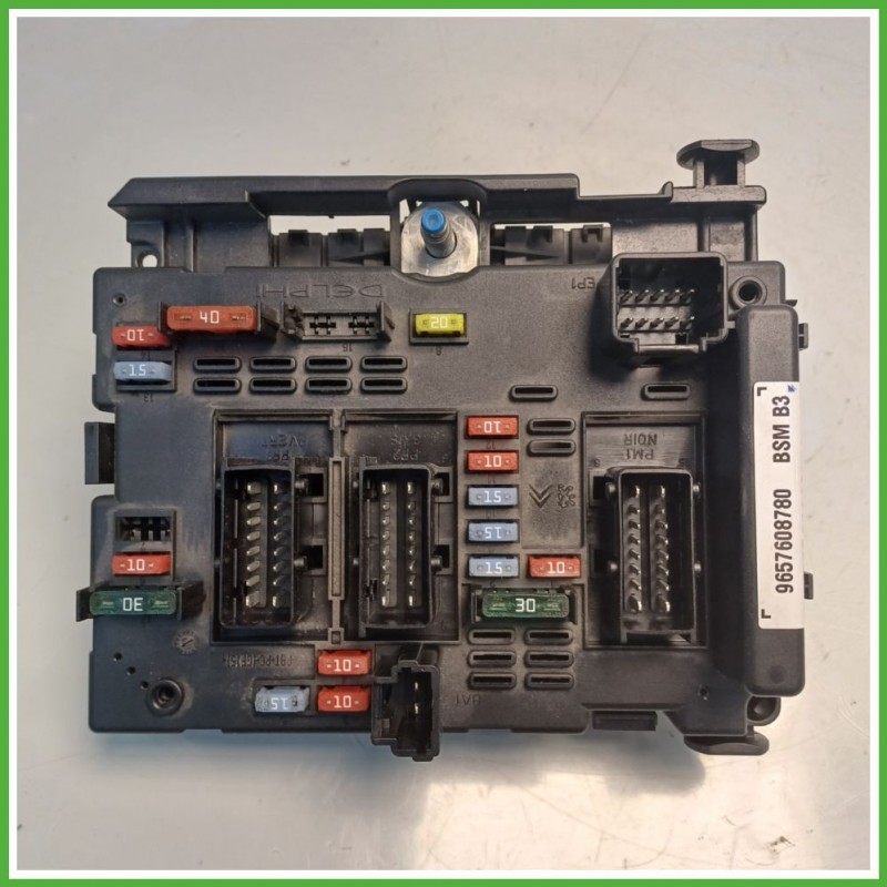 Body Computer Centralina Modulo BCM BSI DELPHI 71804178 PEUGEOT 206 1.4 9657608780 1998 2009
