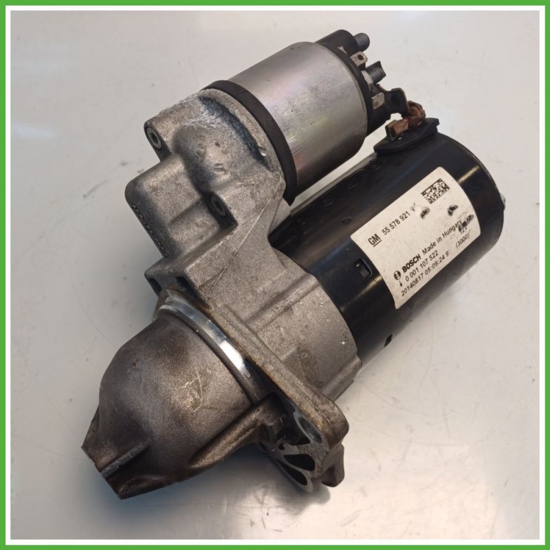 Motorino Avviamento BOSCH 0001107522 OPEL CORSA S07 55578921