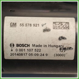 Motorino Avviamento BOSCH 0001107522 OPEL CORSA S07 55578921