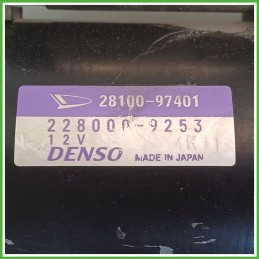 Motorino Avviamento DENSO 228000-9253 DAIHATSU MATERIA 2810097401