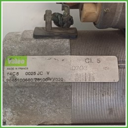 Motorino Avviamento VALEO D7G3 PEUGEOT 307 5802FG