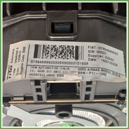 Airbag Guidatore Sinistro SX FIAT DUCATO 2J 2.3 MJT 735456962 2006 2012 TRW 34045362B