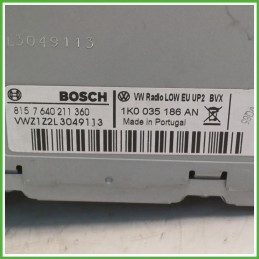 Infotainment VOLKSWAGEN GOLF 5K/AJ 1.6 1K0057186AN 2008 2012 BOSCH 8157640211360