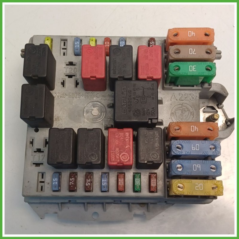 Body Computer Centralina Modulo BCM BSI FIAT PUNTO 2U 1.3 16V MJT 46835603 2003 2007