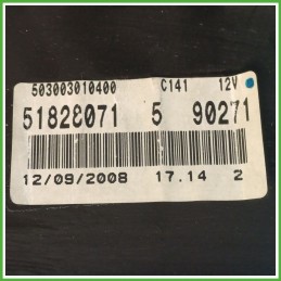 Quadro strumenti contachilometri tachimetro VEGLIA BORLETTI 503003010400 FIAT GRANDE PUNTO 2Y 1.3 MJT 51803090
