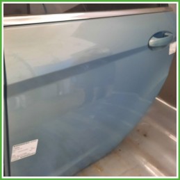 Porta Portiera Sportello Posteriore Sinistra SX AZZURRO AVALON FORD FIESTA CB1 Berlina 2008 2013 Originale Usato