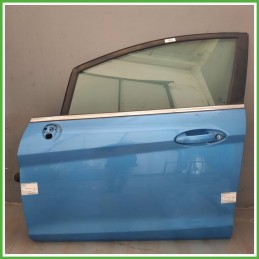 Porta Portiera Sportello Anteriore Sinistra SX BLU VISION FORD FIESTA CB1 Berlina 2008 2013 Originale Usato