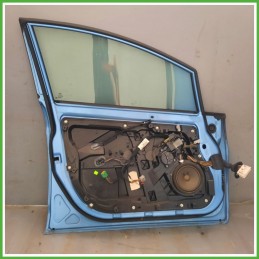 Porta Portiera Sportello Anteriore Sinistra SX BLU VISION FORD FIESTA CB1 Berlina 2008 2013 Originale Usato