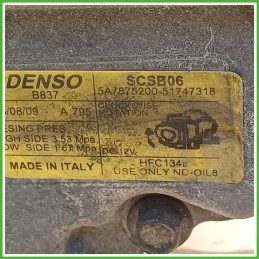 Compressore Clima AC Aria Condizionata DENSO SCSB06 LANCIA MUSA TJ 71797201