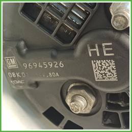 Alternatore KDAC 08KO CHEVROLET (DAEWOO) AVEO T250 96936136