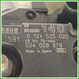 Alternatore BOSCH 0124525020 FIAT DUCATO 2E 504009978