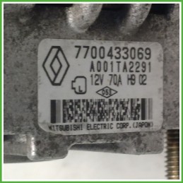 Alternatore MITSUBISHI A001TA2291 RENAULT CLIO 2a Serie 7711134795