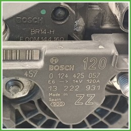 Alternatore BOSCH 0124425057 OPEL CORSA S07 13222931