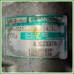 Compressore Clima AC Aria Condizionata SANDEN SD6V12 RENAULT CLIO 2a Serie 7700115830