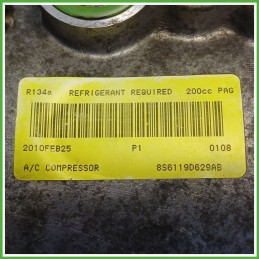 Compressore Clima AC Aria Condizionata FOMOCO 8S61-119D6-29AB FORD FUSION CBK 1779107