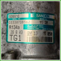 Compressore Clima AC Aria Condizionata SANDEN SD6V10 OPEL CORSA X01 93187225