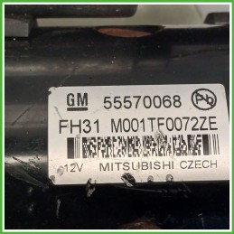 Motorino Avviamento MITSUBISHI M001TF00727ZE OPEL ASTRA B16 55497878