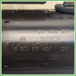 Motorino Avviamento BOSCH 0001107408 OPEL MERIVA X03 9115192