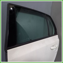 Porta Portiera Sportello Posteriore Sinistra SX BIANCO B4 B9A VOLKSWAGEN GOLF 5K/AJ Berlina 2008 2012 Originale Usato