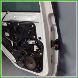 Porta Portiera Sportello Posteriore Sinistra SX BIANCO B4 B9A VOLKSWAGEN GOLF 5K/AJ Berlina 2008 2012 Originale Usato