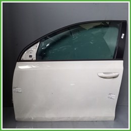 Porta Portiera Sportello Anteriore Sinistra SX BIANCO B4 B9A VOLKSWAGEN GOLF 5K/AJ Berlina 2008 2012 Originale Usato