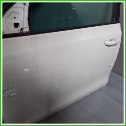 Porta Portiera Sportello Anteriore Sinistra SX BIANCO B4 B9A VOLKSWAGEN GOLF 5K/AJ Berlina 2008 2012 Originale Usato