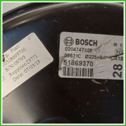 Servofreno Pompa Freni Depressore BOSCH 0204747328 LANCIA YPSILON TK 1.2 77365950