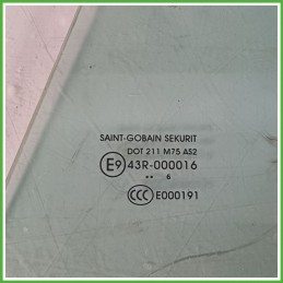 Cristallo Laterale Scendente Anteriore Sinistro SX CITROEN BERLINGO B9 9221ER 2008 2013 SAINT-GOBAIN