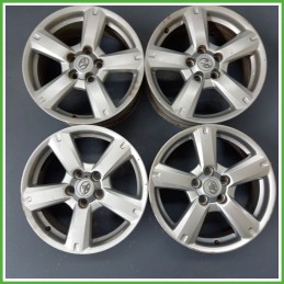 Cerchi in Lega TOYOTA RAV 4 3a Serie (dal 01/2006 al 10/2010) 17 pollici 17" 7.0J 5x114.3 ET 45 4pz originali usati