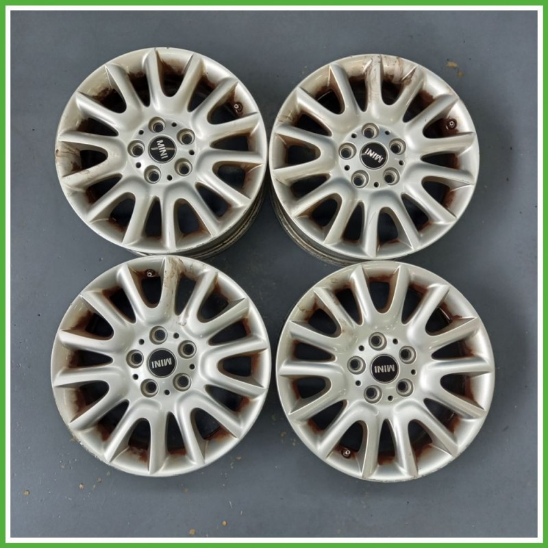 Cerchi in Lega MINI MINI (F56) (dal 01/2014) 16 pollici 16" 6.5J 5x112 ET 54 4pz originali usati