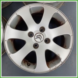 Cerchi in Lega CITROEN DS3 (dal 11/2009) 15 pollici 15" 6.0J 4x108 ET 27 4pz originali usati