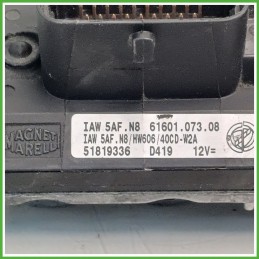 Centralina Motore Iniezione ECU MAGNETI MARELLI IAW5AF.N8 LANCIA YPSILON TE 1.2 8V 44kw 51819336 2003 2006