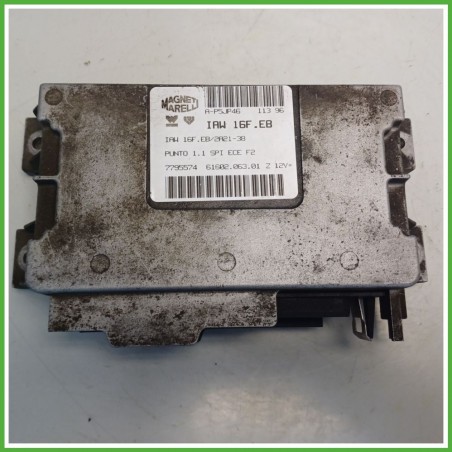 Centralina Motore Iniezione ECU MAGNETI MARELLI IAW16.EB FIAT PUNTO 1a Serie 40kw 7787316 1993 1999